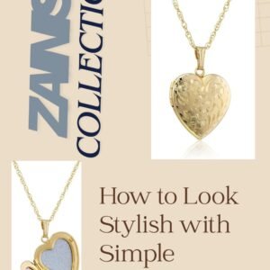 Amazon Essentials 14k Engraved Flowers Heart Locket Necklace, 18"
