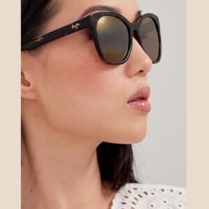 Maui Jim women Alulu W/ Patented Polarizedplus2 Lenses Cat Eye Sunglasses