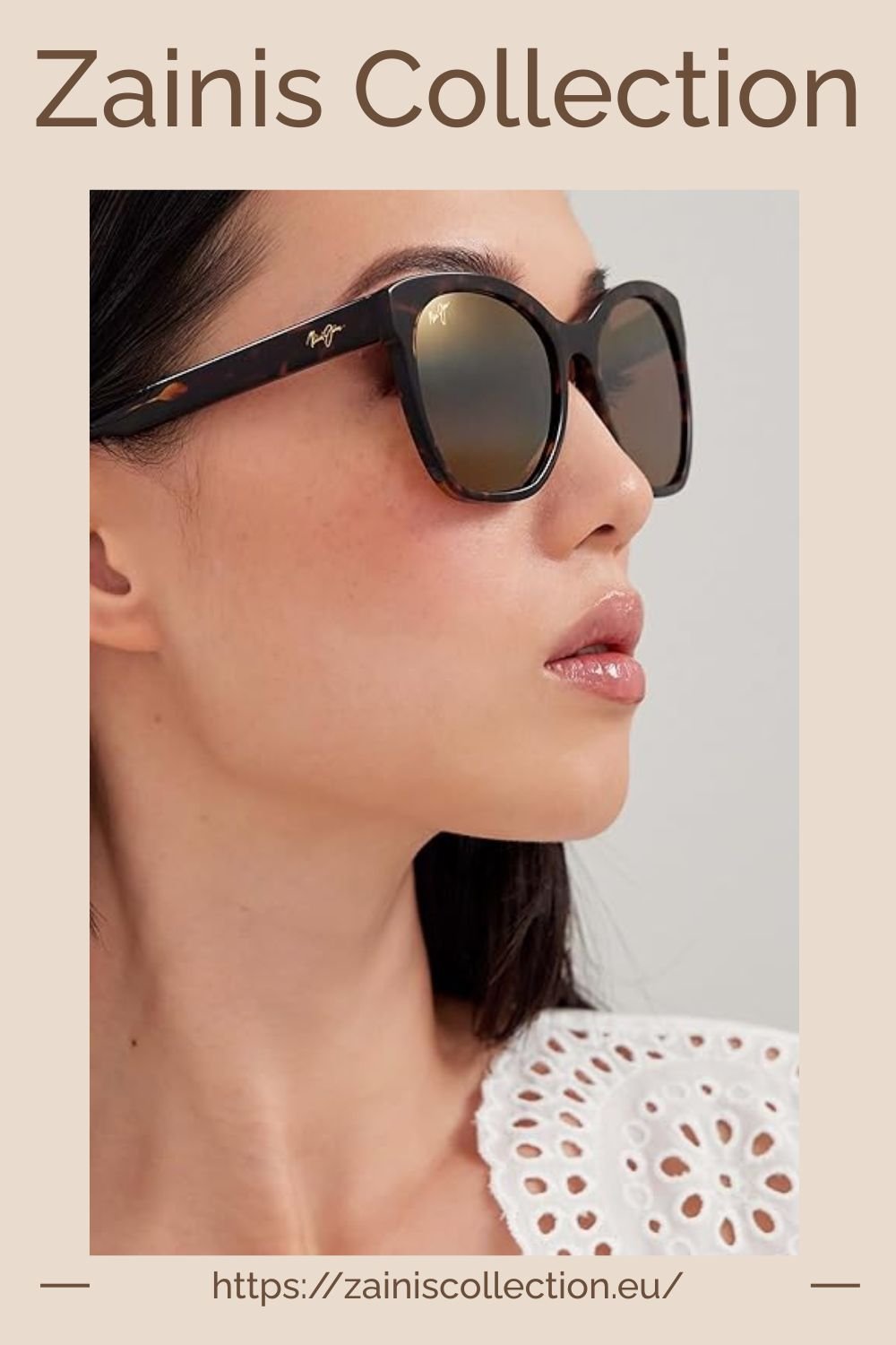 Maui Jim women Alulu W/ Patented Polarizedplus2 Lenses Cat Eye Sunglasses