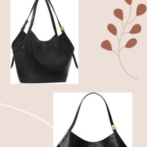 kate spade new york Deco Fine Grain Leather Tulip Tote