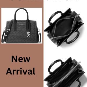 Michael Kors Women's Laila small satchel bag in pebbled leather