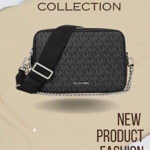 Michael Kors Bryant double zip chain camera crossbody bag for women